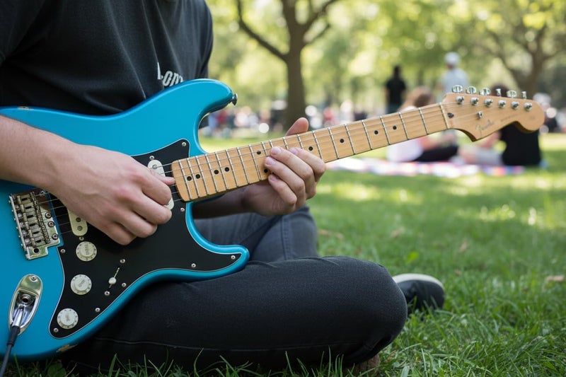 gonymask 3-Ply Guitar Pickguard 24x31DIY Material Blank Pick Guard Scratch Plate Sheet for Strat Tele Electric Guitar Jazz Precision Bass (Black) - Image 5